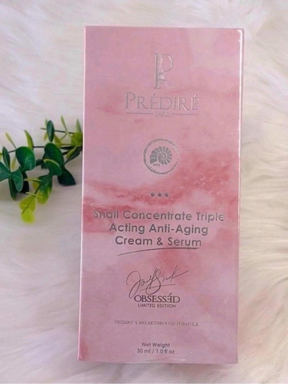 PP Snail Concentrate Triple Acting Firming Cream & Serum Duo ~Retail $1200